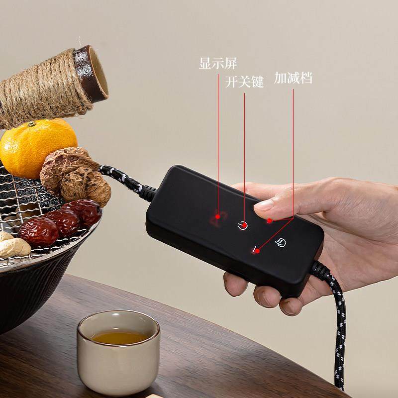 围炉煮茶罐罐茶陶壶煮茶壶家用电陶炉烤火炉烤奶茶壶全套器具套装,淘宝优惠券,粉丝福利购,淘宝优惠卷