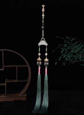 马面裙配饰禁步 国风腰间配饰 腰佩装饰挂饰流苏吊坠腰链