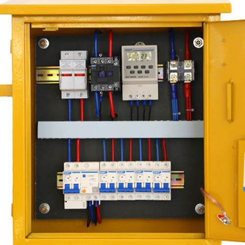 厂家供应路灯时控配电箱动力控制柜落地照明箱配电箱照明控制柜 - 图1