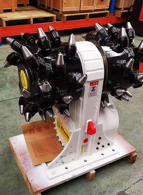 隧道沟渠岩石煤矿开采横向平面铣刨机 岩土铣挖机 混凝土面铣挖机