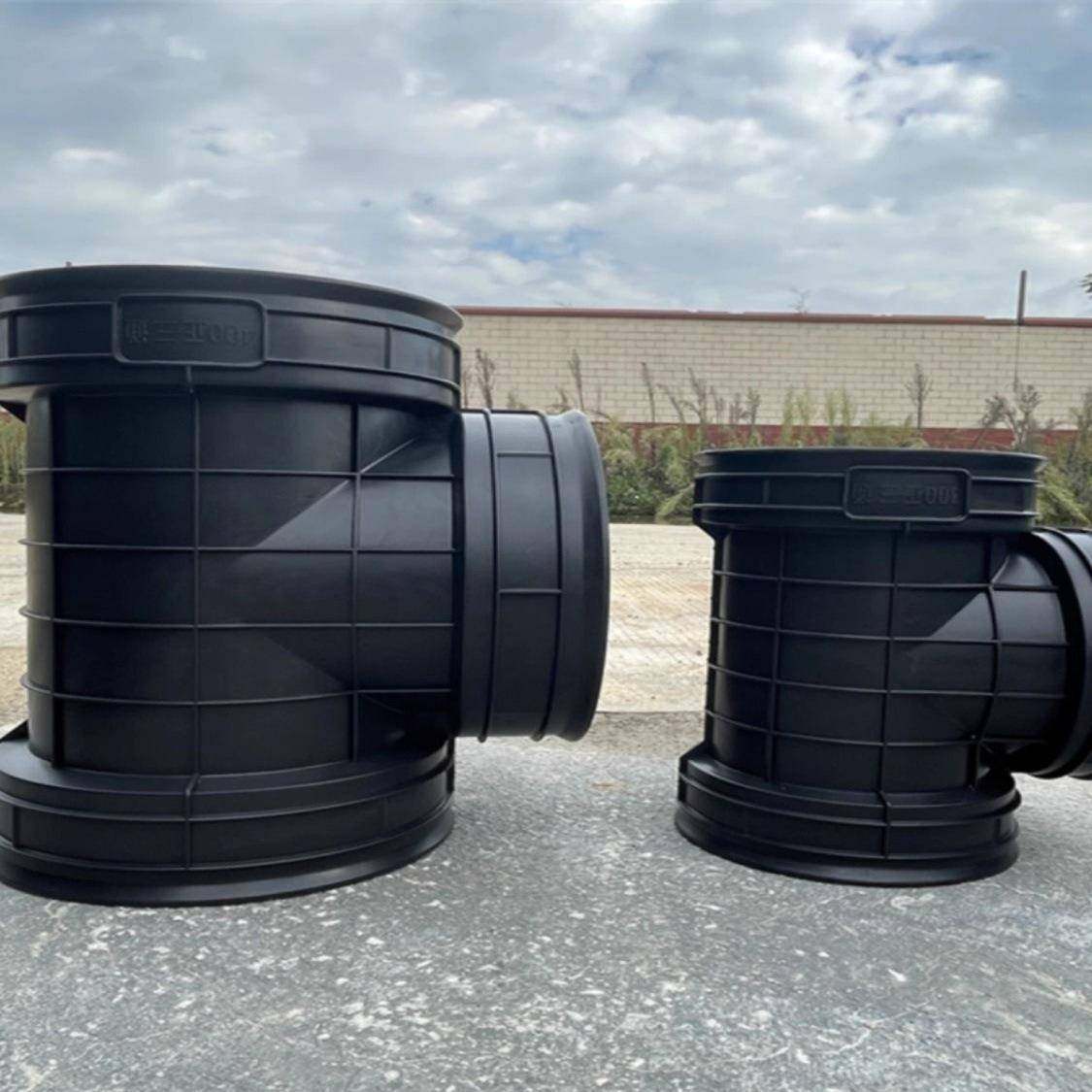 hdpe双壁波纹管配件接头直通三通污水管排水管90度45度弯头胶圈,淘宝优惠券,粉丝福利购,淘宝优惠卷