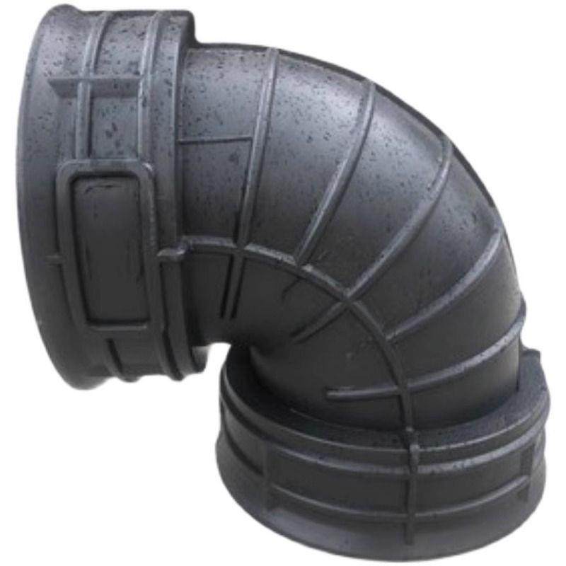 hdpe双壁波纹管配件接头直通三通污水管排水管90度45度弯头胶圈,淘宝优惠券,粉丝福利购,淘宝优惠卷