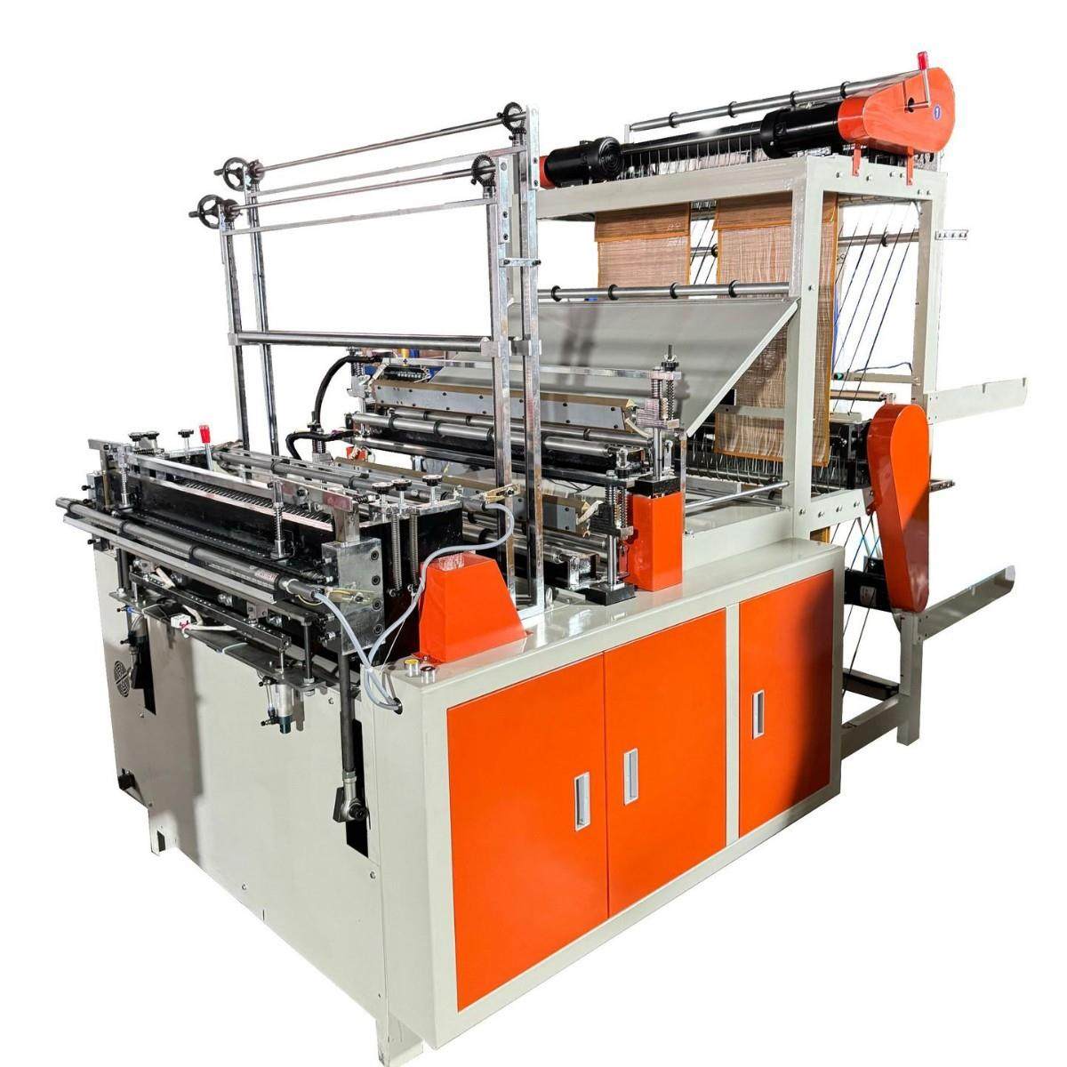 厂家推荐双层四线冷切制袋机自动冲口背心袋伺服电机控制,淘宝优惠券,粉丝福利购,淘宝优惠卷