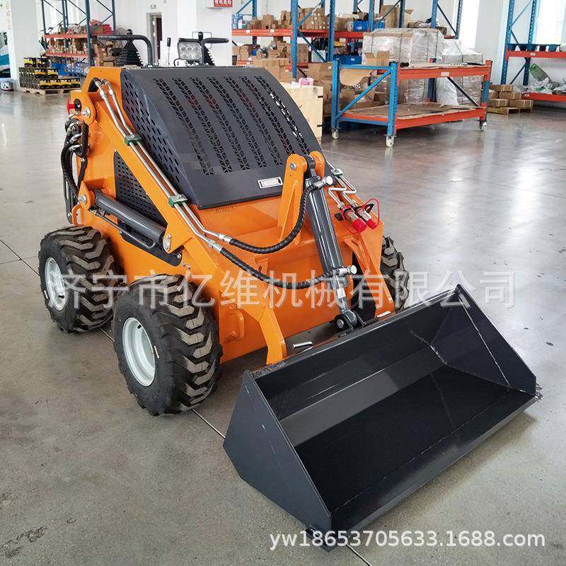 滑移装载机 四驱铲车施工铲运市政清障狭小空间作业机械 多种属具,淘宝优惠券,粉丝福利购,淘宝优惠卷