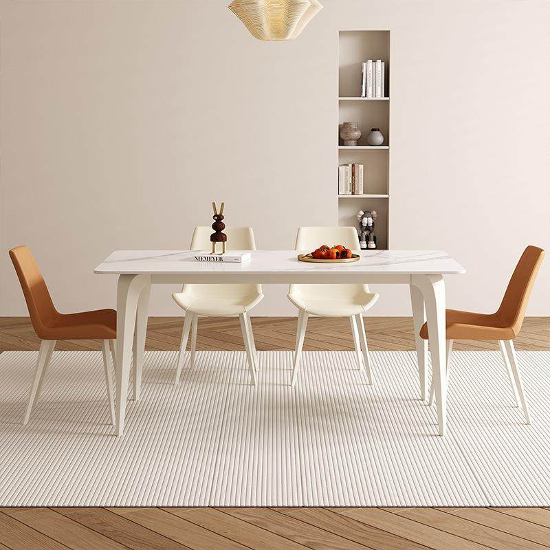 奶油风岩板餐桌可变圆桌折叠伸缩收缩现代简约小户型方圆两用饭桌,淘宝优惠券,粉丝福利购,淘宝优惠卷