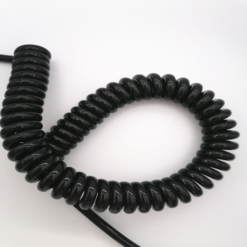 电子手轮线12/14/16/17/18/2D0/21多芯可伸缩弹簧线螺旋线信号线 - 图3