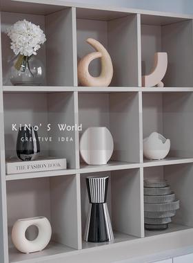 KINO奇诺电视柜书柜摆件简约现代展示柜样板间进户门玄关柜装饰品