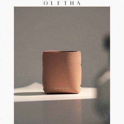 OLETHA light luxury style simple home living room coffee table desktop remote control debris organization small storage box office pen holder