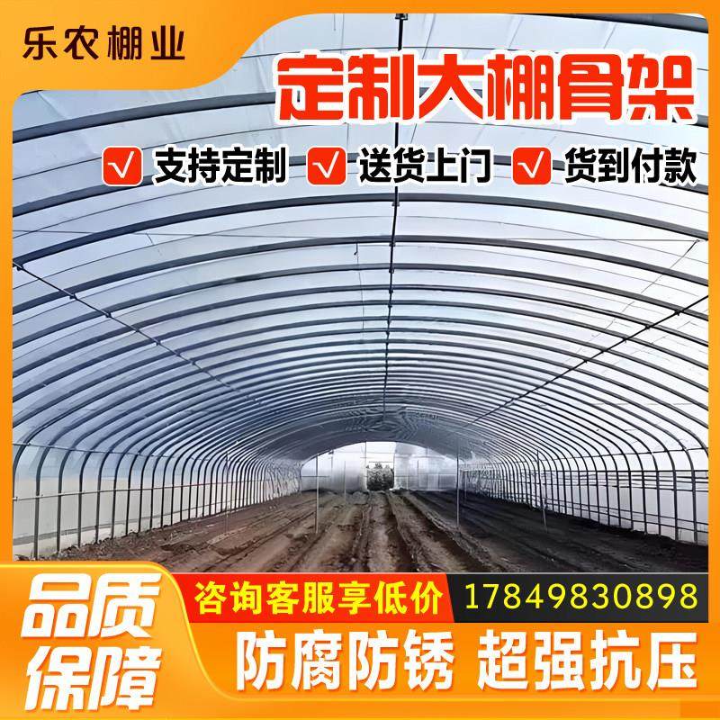 养殖大棚全套蔬菜大棚钢管骨架养鸡鹅猪舍牛棚羊圈椭圆管温室大棚,淘宝优惠券,粉丝福利购,淘宝优惠卷