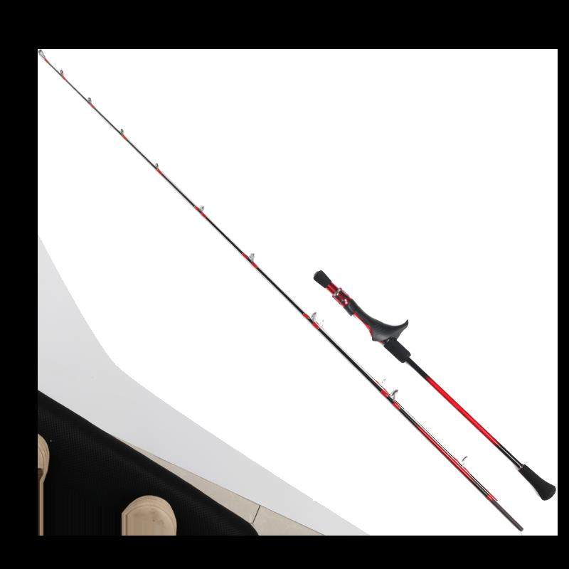 近海船钓组合手柄碳素慢摇铁板竿富士配件实心船钓竿铁板杆海钓竿,淘宝优惠券,粉丝福利购,淘宝优惠卷