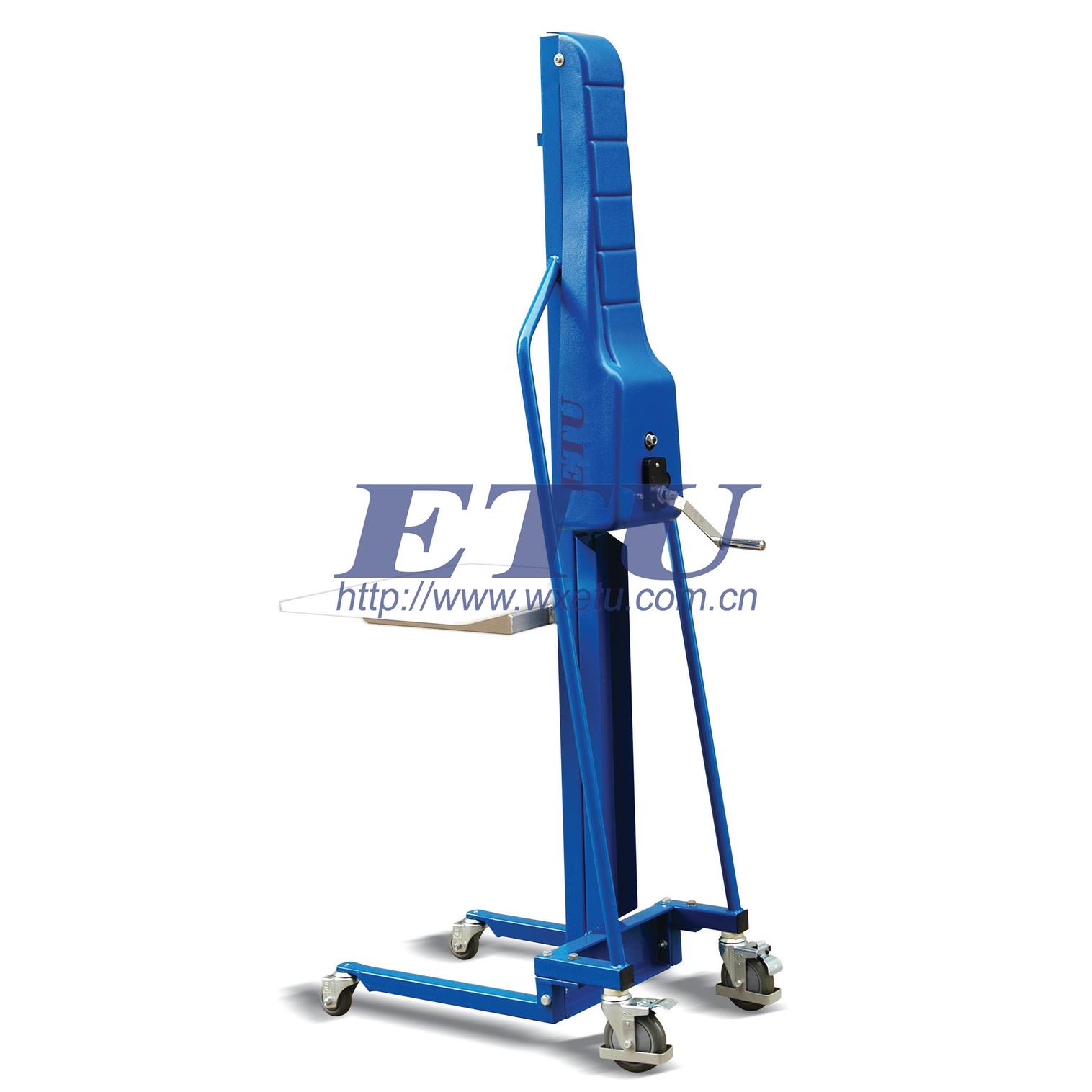 ,电动手动多用途工位辅助车轻型升高车迷你堆高车 - 图1