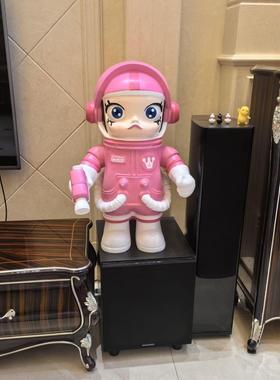 泡泡宇航员茉莉潮玩客厅落地大摆件轻奢玄关卧室送礼ins网红轻奢