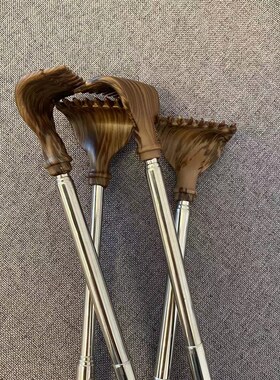 痒痒挠鸡翅木把伸缩不求人抓背挠痒神器抓痒器背部耙老头乐挠痒痒