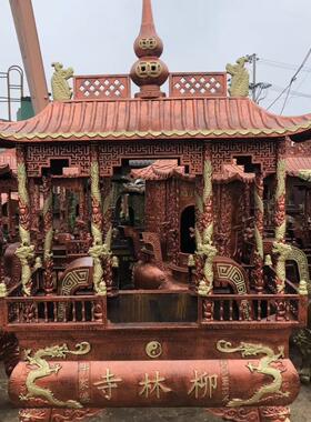 寺庙香炉长方形户外生铁铸铁烧香炉宗祠天地炉祠堂香火炉烧香的