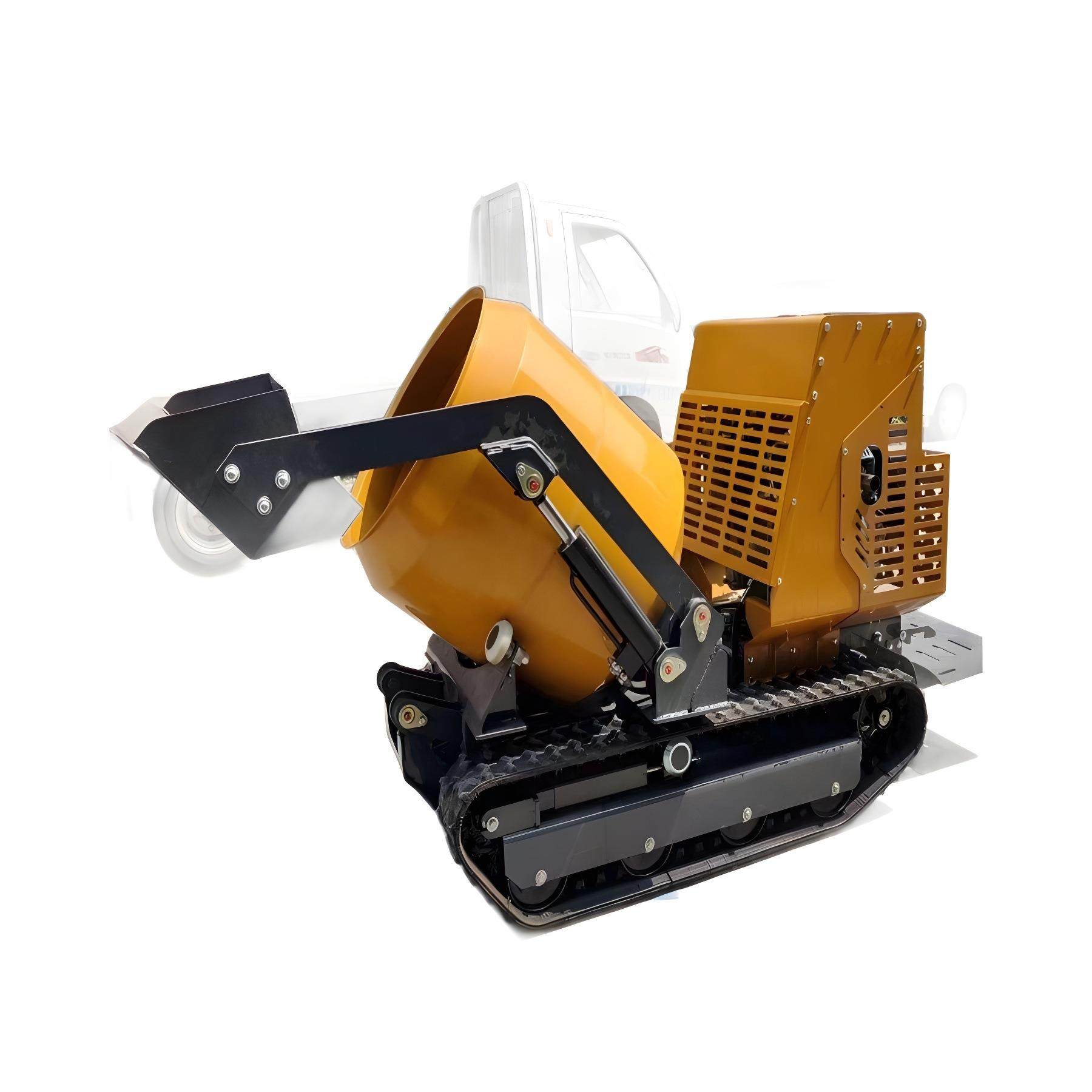 迷你小型履带式运输混凝土搅拌罐 建筑工地混凝土搅拌机械设备,淘宝优惠券,粉丝福利购,淘宝优惠卷