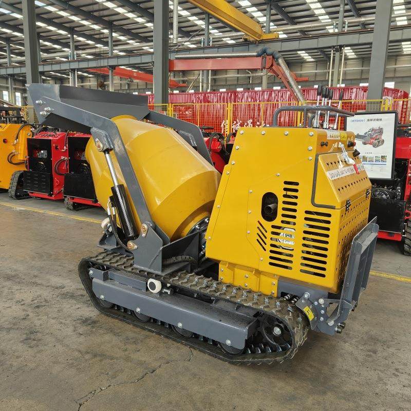 迷你小型履带式运输混凝土搅拌罐 建筑工地混凝土搅拌机械设备,淘宝优惠券,粉丝福利购,淘宝优惠卷