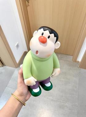 哆啦A梦胖虎客厅桌面小摆件电视柜家居装饰品入户玄关柜手办礼物