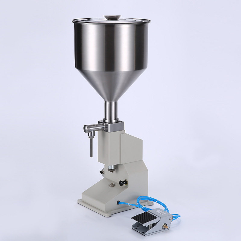 三鹰A02定量膏体灌装机 气动全自动灌装机 膏体液体 化妆品灌装机,淘宝优惠券,粉丝福利购,淘宝优惠卷