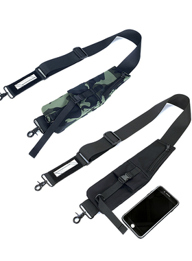 带手机包的斜挎包带子工装机能风潮男书包替换配件宽背带单肩带女