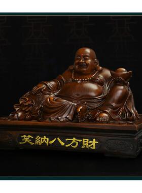 引进财富和宝藏弥勒佛装饰品，佛像，家庭装饰品，客厅入口大厅，