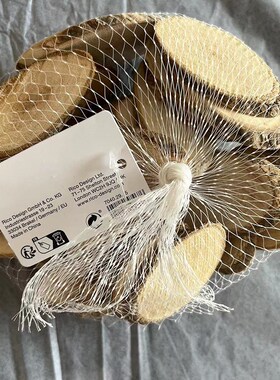 柳木斜片幼儿园diy手工装饰材料手绘木片圆木块DIY柳木斜片木块
