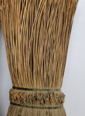 怀旧纺线刷子收藏老物件民俗老农具老纺车纺线工具影视道具摆件