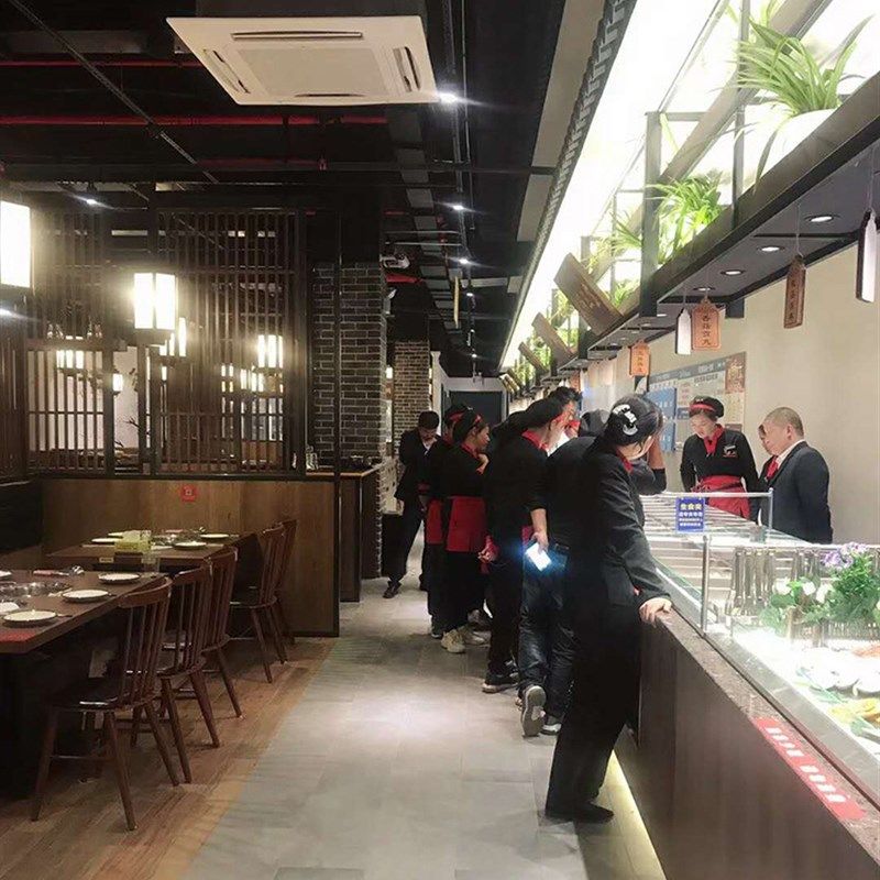 哈美新古典吊灯中国风餐饮火锅店灯笼宫灯宋代美学吊灯定做LOGO,淘宝优惠券,粉丝福利购,淘宝优惠卷