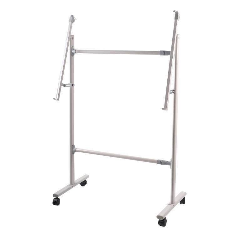 大型KT板展架宣传海报公告栏折叠展板架展示牌斜面白板架立式落地,淘宝优惠券,粉丝福利购,淘宝优惠卷