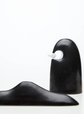 新中式禅意c陶瓷插花花器样板间售楼处隔断层客厅茶室餐厅装饰摆