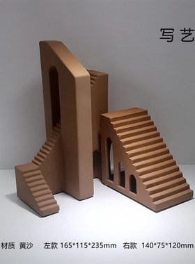 手工陶瓷摆件花器轻奢简约现代新中式样板间餐客厅书房创意抽象