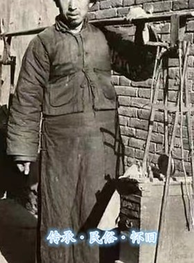 民俗怀旧老e物件锔瓷挑子咕噜挑子馄饨豆腐脑挑子博物馆古镇展览