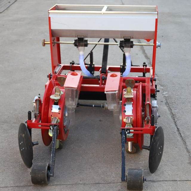New agricultural cereal fertilizer seeder Four-row peanut and edamame seeding coating machine