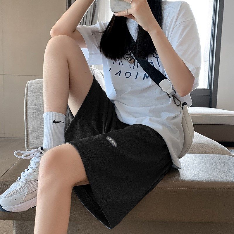 孕妇短裤夏季薄款外穿五分打底阔腿裤女夏款大码休闲运动裤子夏装,淘宝优惠券,粉丝福利购,淘宝优惠卷