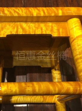 金丝楠木家具小板凳矮凳家用换鞋方凳红木富贵凳客厅沙发实木凳子