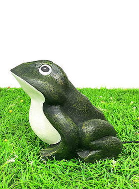 青蛙造型灯树脂造型景观灯透光动物LED户外防水公园夜光超亮