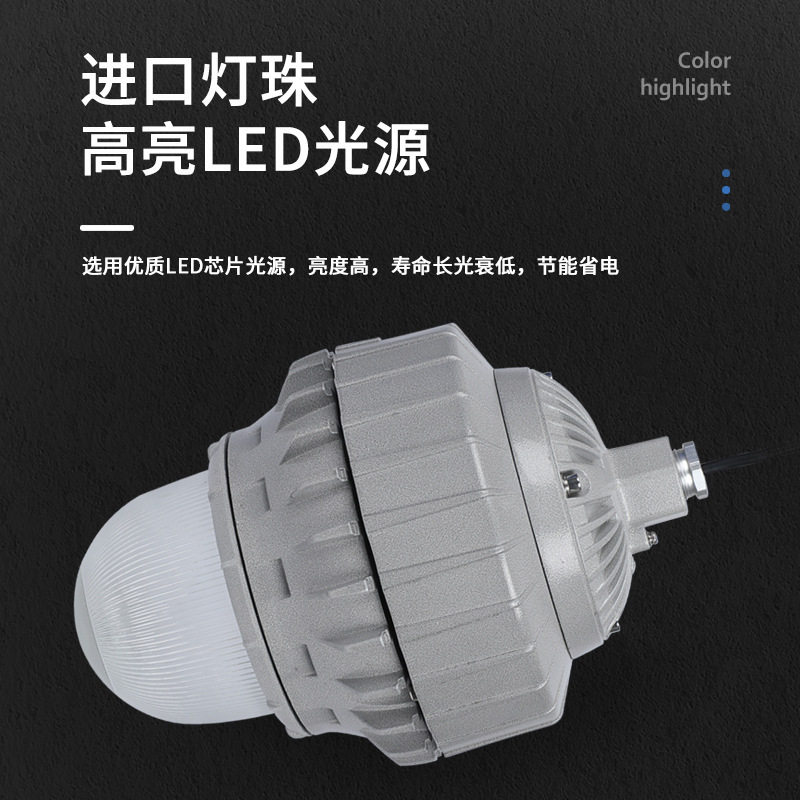 HRD91防爆高效节能LED灯 吸顶灯法兰式护栏式吊杆弯管式防爆灯IIC,淘宝优惠券,粉丝福利购,淘宝优惠卷