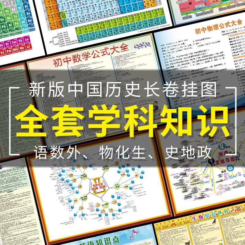 中国历史朝代顺序挂图初中知识时间轴顺序表长卷演化图纪年墙贴画,淘宝优惠券,粉丝福利购,淘宝优惠卷
