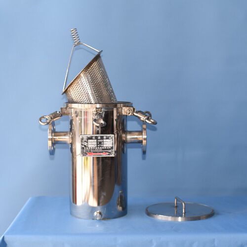 不锈钢篮式过滤器 管道过滤器 侧进侧出 拦截大颗粒 鱼塘过滤设备 - 图1