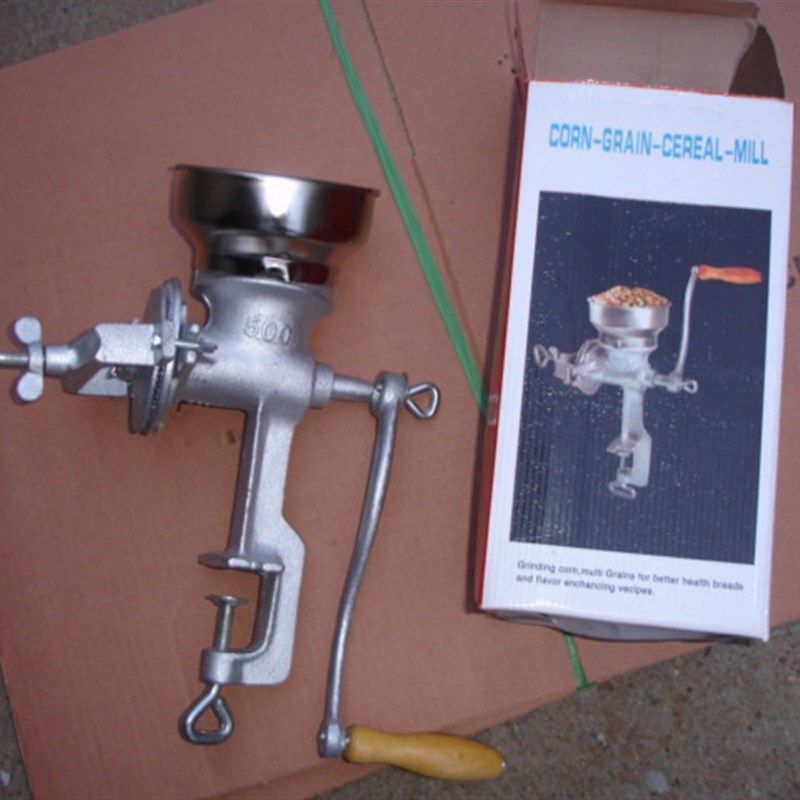 橡胶金属小型研磨机 小型家w用中药研磨机粉碎机 铸铁高低斗研磨,淘宝优惠券,粉丝福利购,淘宝优惠卷