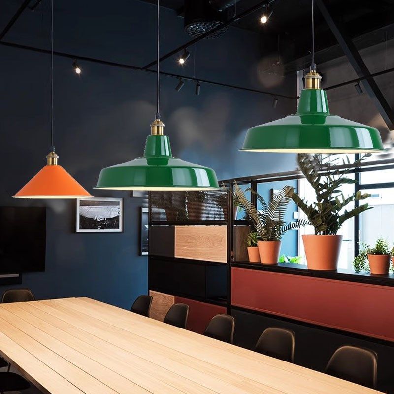 港式怀旧吊灯创意个性烧烤店餐饮酒E吧咖啡厅可移位轨道彩色吊线,淘宝优惠券,粉丝福利购,淘宝优惠卷