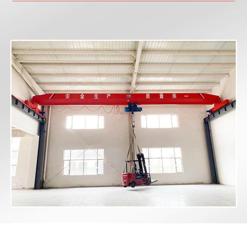 10吨单梁桥式起重机料场吊装单梁天车小型遥控5吨单梁桥式行车,淘宝优惠券,粉丝福利购,淘宝优惠卷