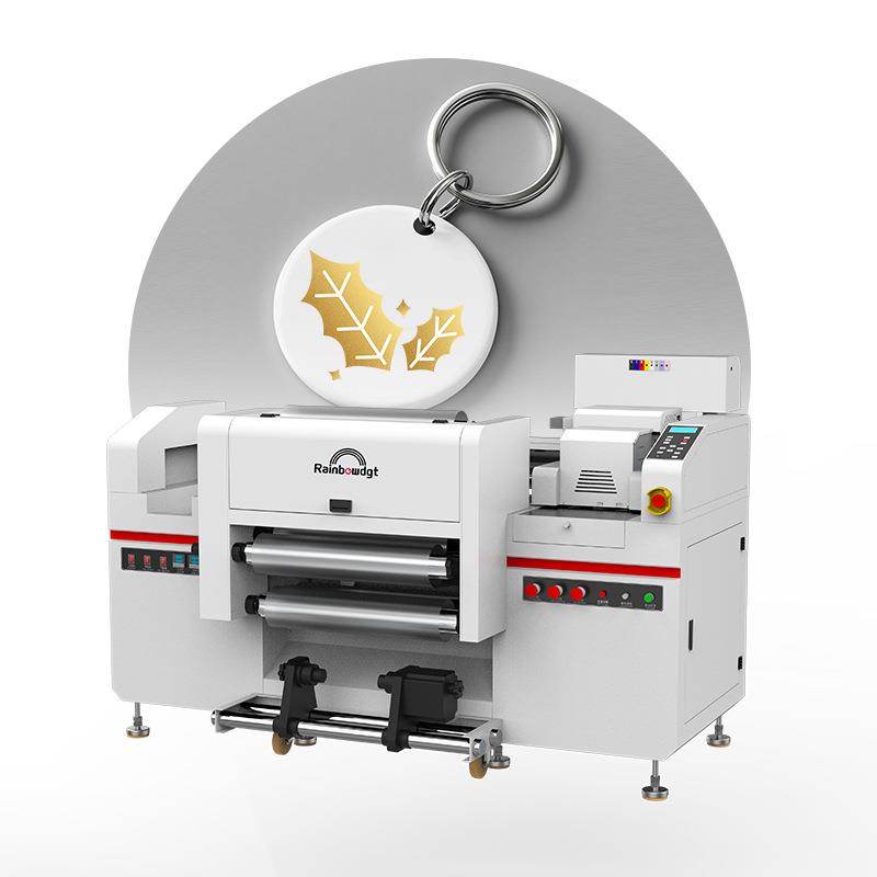 CH-N65水晶标签DTF打印机转印贴卷材烫金手机壳亚克力图案打印机 - 图2