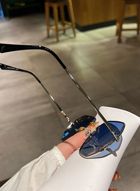 偏光太阳眼镜男多边形金属开车太阳眼镜加大加L宽大尺码大脸显瘦