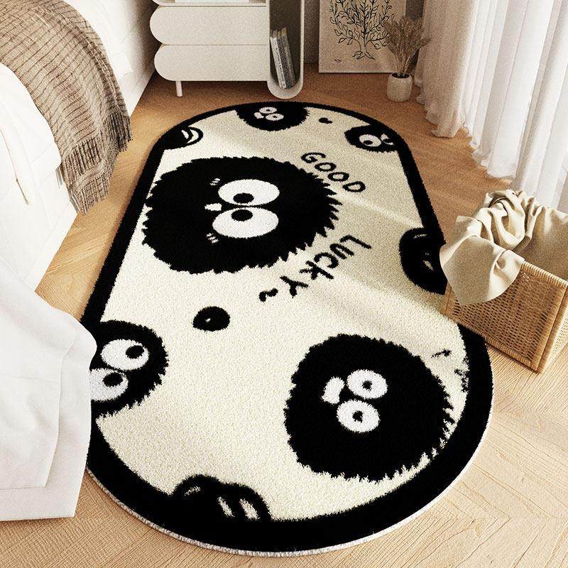 卧室地毯床边毯冬季免打理2024新款地垫加厚长条客厅秋冬法风地毯,淘宝优惠券,粉丝福利购,淘宝优惠卷