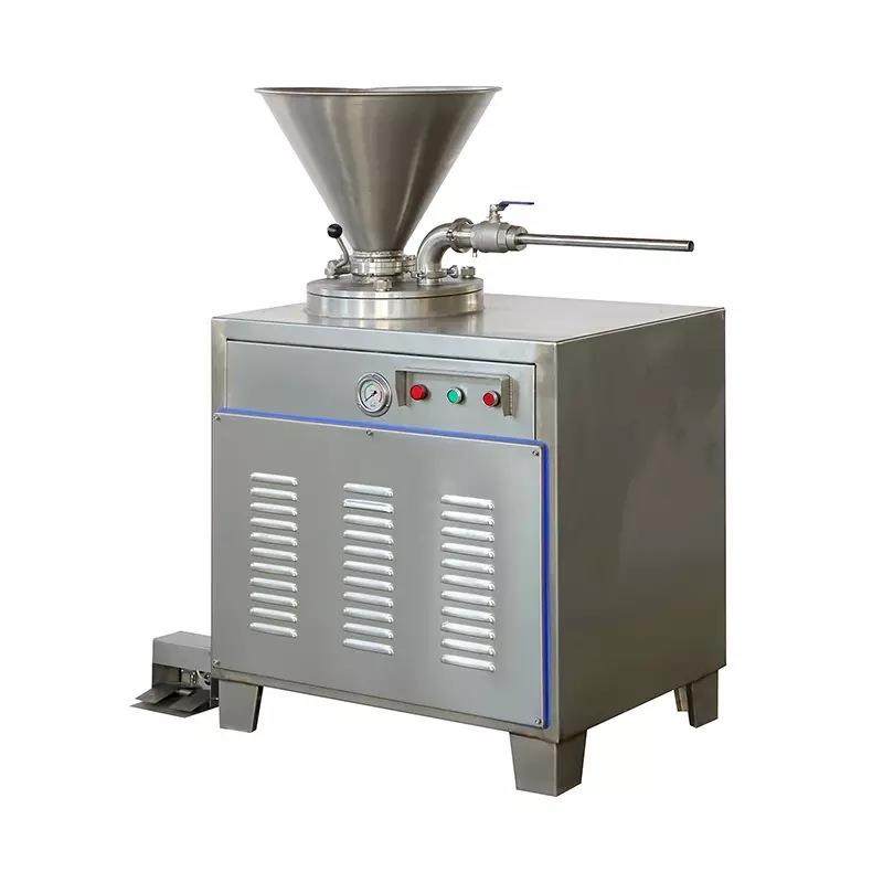 鸡肉肠灌装机商用鳕鱼肠生产机器肉块肉条双管液压灌肠机设备,淘宝优惠券,粉丝福利购,淘宝优惠卷