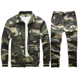 Летний хлопковый тонкий износостойкий камуфляжный комбинезон для работы, защита от ожогов