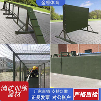 Outdoor Trainer Wood Fire Unique Wood Bridge Fire Barrier Plate Knot Rope Rack Flue Climbing Rack Cloud Ladder Flue Ground Cage