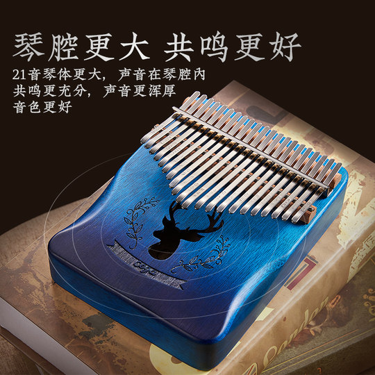 cega21音卡林巴拇指琴21音初学者女生正品手指姆钢琴易学乐器专业