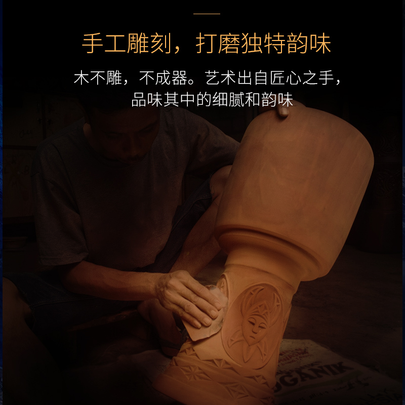 前谷乐器专营店byla非洲鼓标8/10寸云南丽江成人手鼓初学者女手打专业民谣鼓乐器2