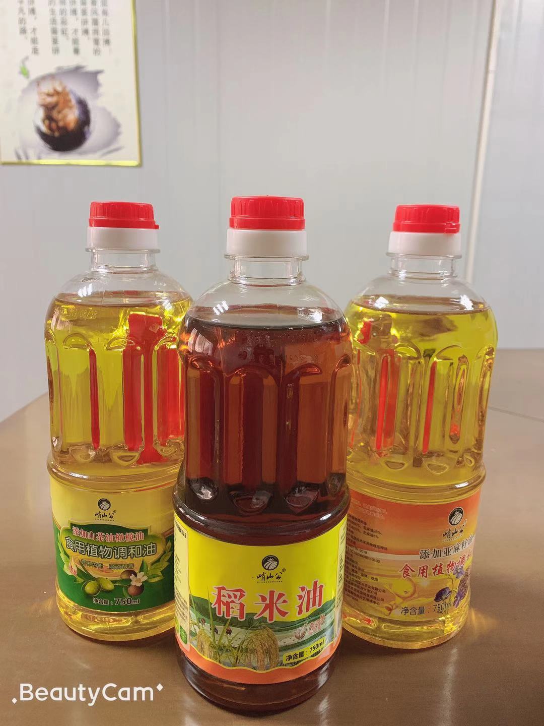 稻米油山茶橄榄油食用油紫苏活动亚麻籽调和油750ml会销礼品开业-图0